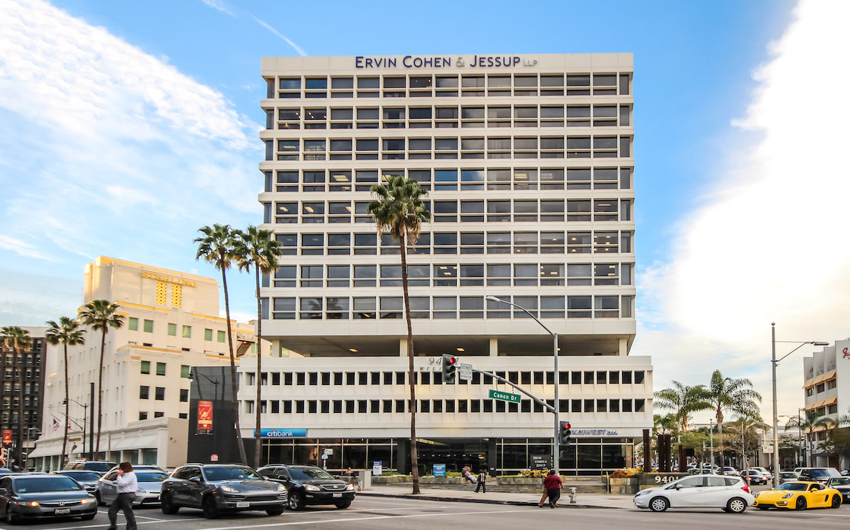 office building for fisher and fisher law in beverly hills at 9401 wilshire blvd beverly hills